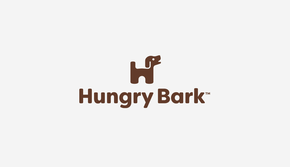 Hungry Bark H dog logo